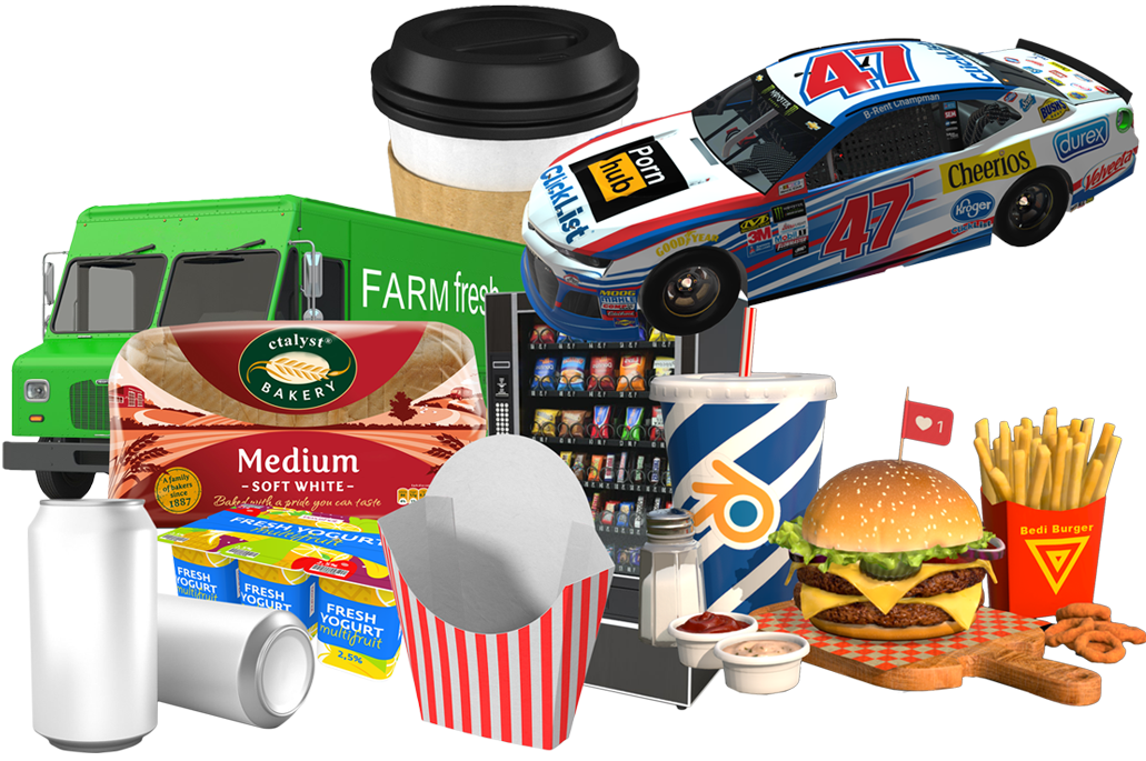 Interactive 3D Product Placements